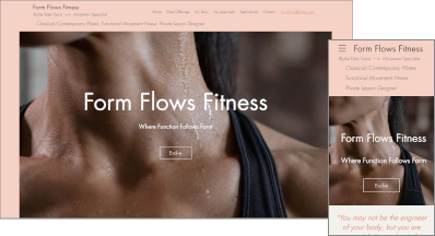Form Flows Fitness